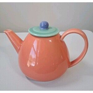 VTG 1980s Lindt Stymeist Colorways Lidded Creamer or Small Teapot Ceramic